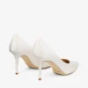 Love 85 Pumps i elfenbensfärgad satin