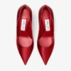 Love 85 rubinröda pumps i satin Love 85 rubinröda pumps i satin