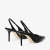 Love Sling Back 85 Svarta slingbacks i kalvskinn Love Sling Back 85 Svarta slingbacks i kalvskinn