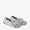 Manon F Dove Suede Denim Loafers Manon F Dove Suede Denim Loafers