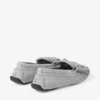 Manon F Dove Suede Denim Loafers Manon F Dove Suede Denim Loafers