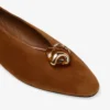 Margot Flat Tan Suede Flats Margot Flat Tan Suede Flats
