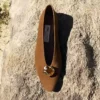Margot Flat Tan Suede Flats Margot Flat Tan Suede Flats