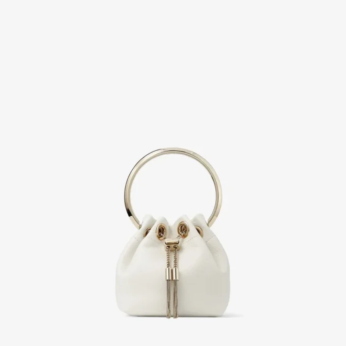 Micro Bon Bon Latte Smooth Nappa Mini-väska