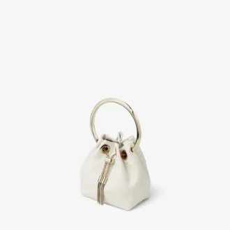 Micro Bon Bon Latte Smooth Nappa Mini-väska