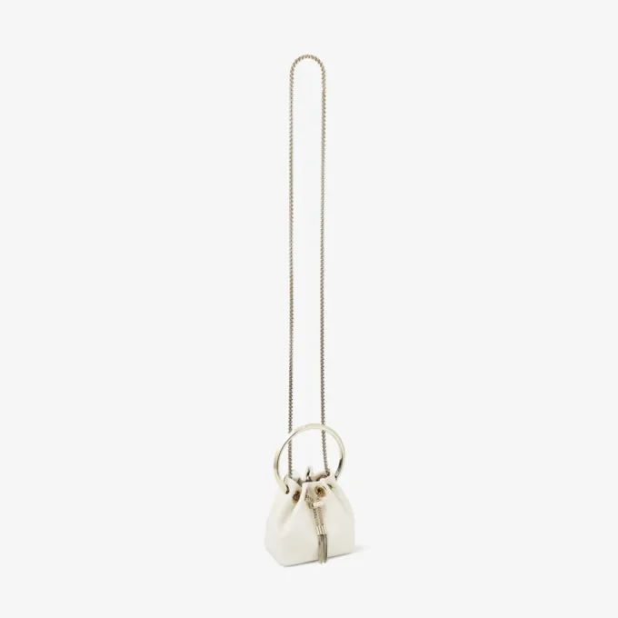 Micro Bon Bon Latte Smooth Nappa Mini-väska