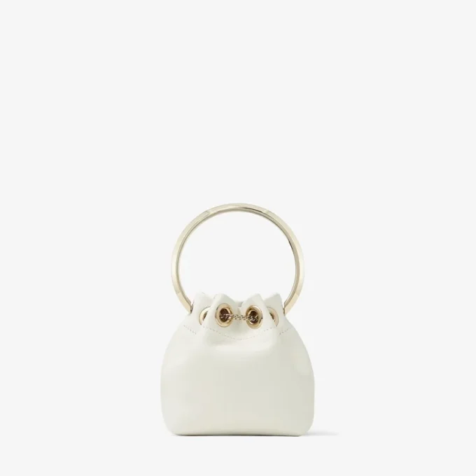 Micro Bon Bon Latte Smooth Nappa Mini-väska