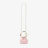 Micro Bon Bon Rose Satin och Jimmy Choo Lace Mini Bucket Bag