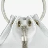 Micro Bon Bon silvermetallic nappa miniväska