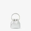 Micro Bon Bon silvermetallic nappa miniväska