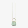 Micro Bon Bon Verde Satin och Jimmy Choo Lace Mini Bucket Bag