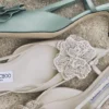 Mimmi Sling Back 50 Latte Slingbacks i glansigt nappaläder med spetsrosett