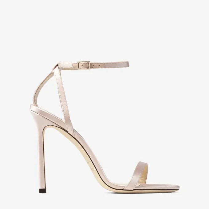 Minny 110 Rosa satinsandal