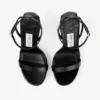 Moza Platform 120 Svarta sandaler i glansigt nappaläder Moza Platform 120 Svarta sandaler i glansigt nappaläder