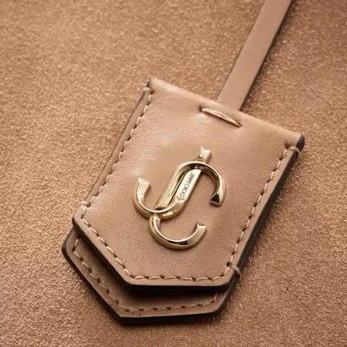 Nine2Five East-West Toffee Suede Tote Handväska