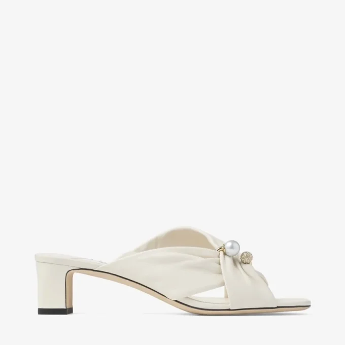 Rafi 45 Latte-sandaler i mjukt handskläder Rafi 45 Latte-sandaler i mjukt handskläder