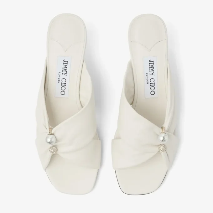 Rafi 45 Latte-sandaler i mjukt handskläder Rafi 45 Latte-sandaler i mjukt handskläder