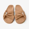 Rafi Flat Toffee-sandaler i mocka Rafi Flat Toffee-sandaler i mocka