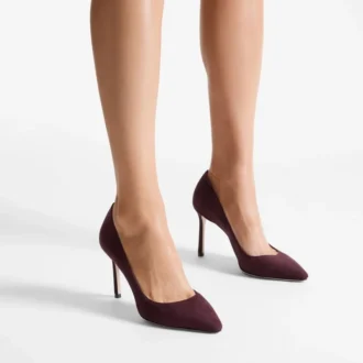 Romy 85 Deep Merlot ton-i-ton-pumps i mocka