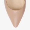 Romy 85 spetsiga pumps i balettrosa getskinn Romy 85 spetsiga pumps i balettrosa getskinn