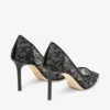 Romy 85 svarta spetspumps från jimmy choo