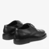 Rowan Brogue Derby svart loafer i vintage-läder Rowan Brogue Derby svart loafer i vintage-läder