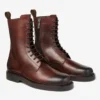Rowan Derby Boot Chestnut Vaxade ankelstövlar i kalvskinn Rowan Derby Boot Chestnut Vaxade ankelstövlar i kalvskinn