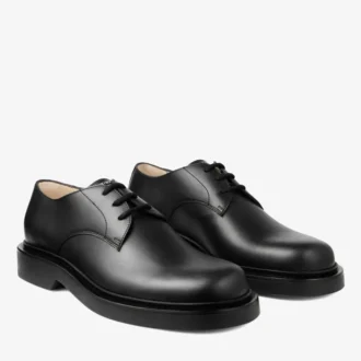 Rowan Derby – Loafers i svart boxkalvskinn