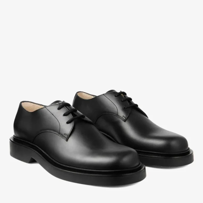Rowan Derby – Loafers i svart boxkalvskinn