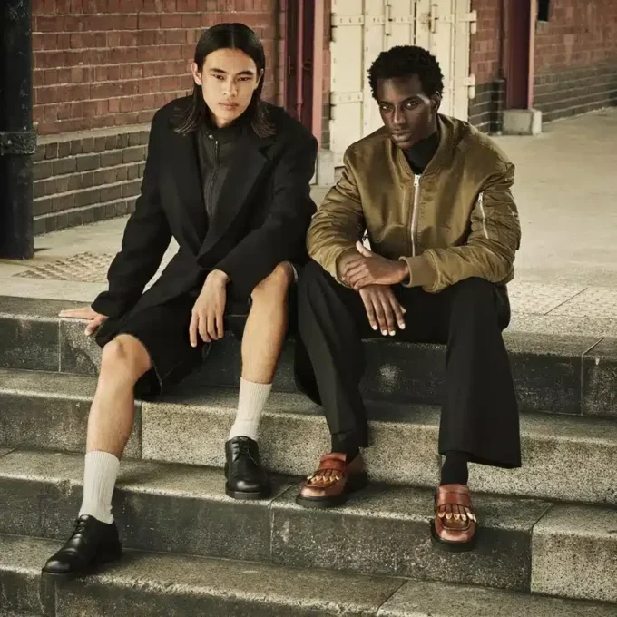 Rowan Derby – Loafers i svart boxkalvskinn