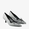 Scarlett 50 Dove Suede Denim Pumps Scarlett 50 Dove Suede Denim Pumps