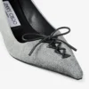 Scarlett 50 Dove Suede Denim Pumps Scarlett 50 Dove Suede Denim Pumps