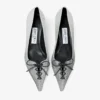 Scarlett 50 Dove Suede Denim Pumps Scarlett 50 Dove Suede Denim Pumps