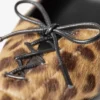 Scarlett 50 Pumps i naturfärgat ponnyläder med leopardmönster