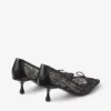 Scarlett 50 Svarta Jimmy Choo-pumps med snörning