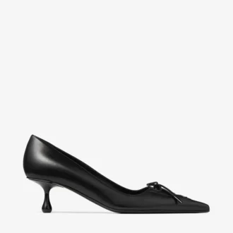 Scarlett 50 svarta pumps i nappaläder
