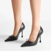 Scarlett 95 svarta pumps i nappaläder Scarlett 95 svarta pumps i nappaläder