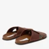 Sol Slide Cigar Vachetta-lädersandaler Sol Slide Cigar Vachetta-lädersandaler