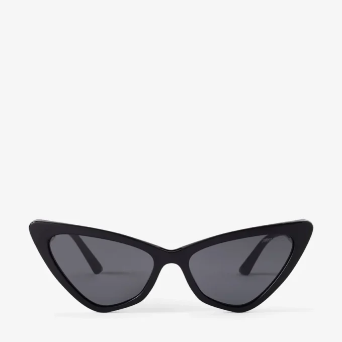 Sol Svarta Cat Eye-solglasögon