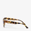 Sol Yellow Havana Cat Eye-solglasögon Sol Yellow Havana Cat Eye-solglasögon
