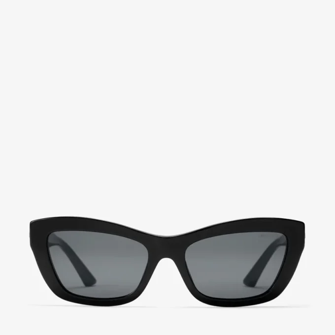 Solene svarta Havana Cat Eye-solglasögon Solene svarta Havana Cat Eye-solglasögon