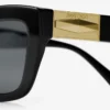 Solene svarta Havana Cat Eye-solglasögon Solene svarta Havana Cat Eye-solglasögon