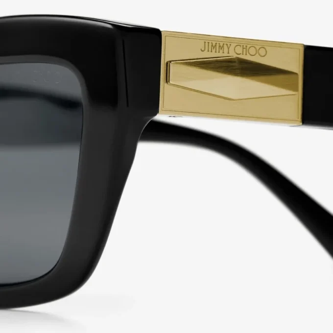 Solene svarta Havana Cat Eye-solglasögon Solene svarta Havana Cat Eye-solglasögon