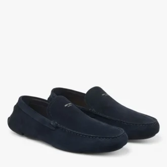 Stanly Driver Navy Reverse Suede Driver