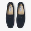 Stanly Driver Navy Reverse Suede Driver