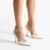 Stevie 100 Latte pumps i lackläder Stevie 100 Latte pumps i lackläder