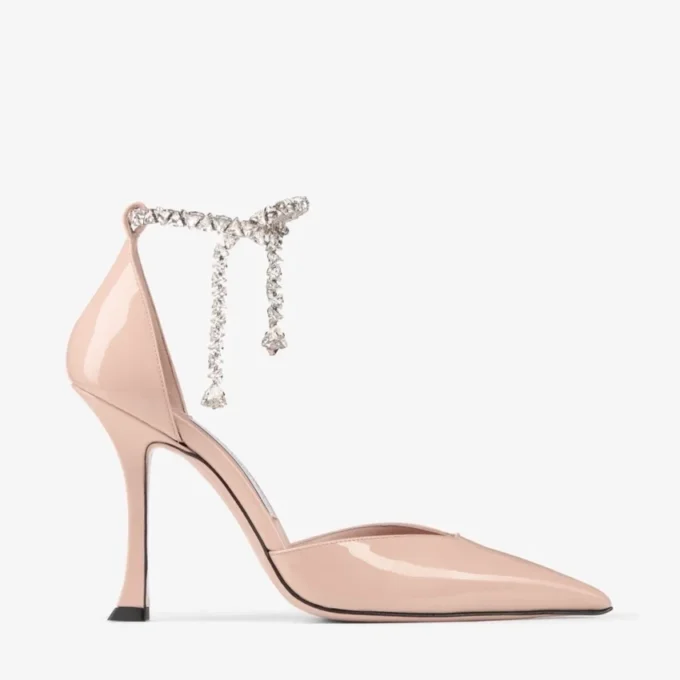 Stevie 100 Macaron pumps i lackläder Stevie 100 Macaron pumps i lackläder