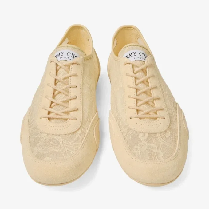 Sunny F Corn lädermix och jimmy choo-snörning, låga sneakers Sunny F Corn lädermix och jimmy choo-snörning, låga sneakers