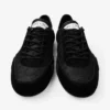 Sunny F i svart lädermix och jimmy choo Lace Low Top-sneakers