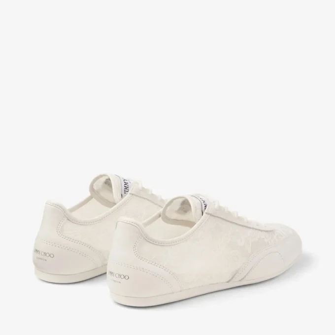 Sunny F Låga sneakers i lädermix och jimmy choo-spets Sunny F Låga sneakers i lädermix och jimmy choo-spets